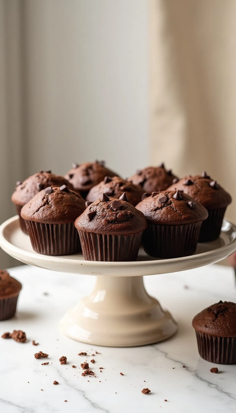 Easy Chocolate Muffins Recipe: Moist, Rich, and Ready in 35 Minutes