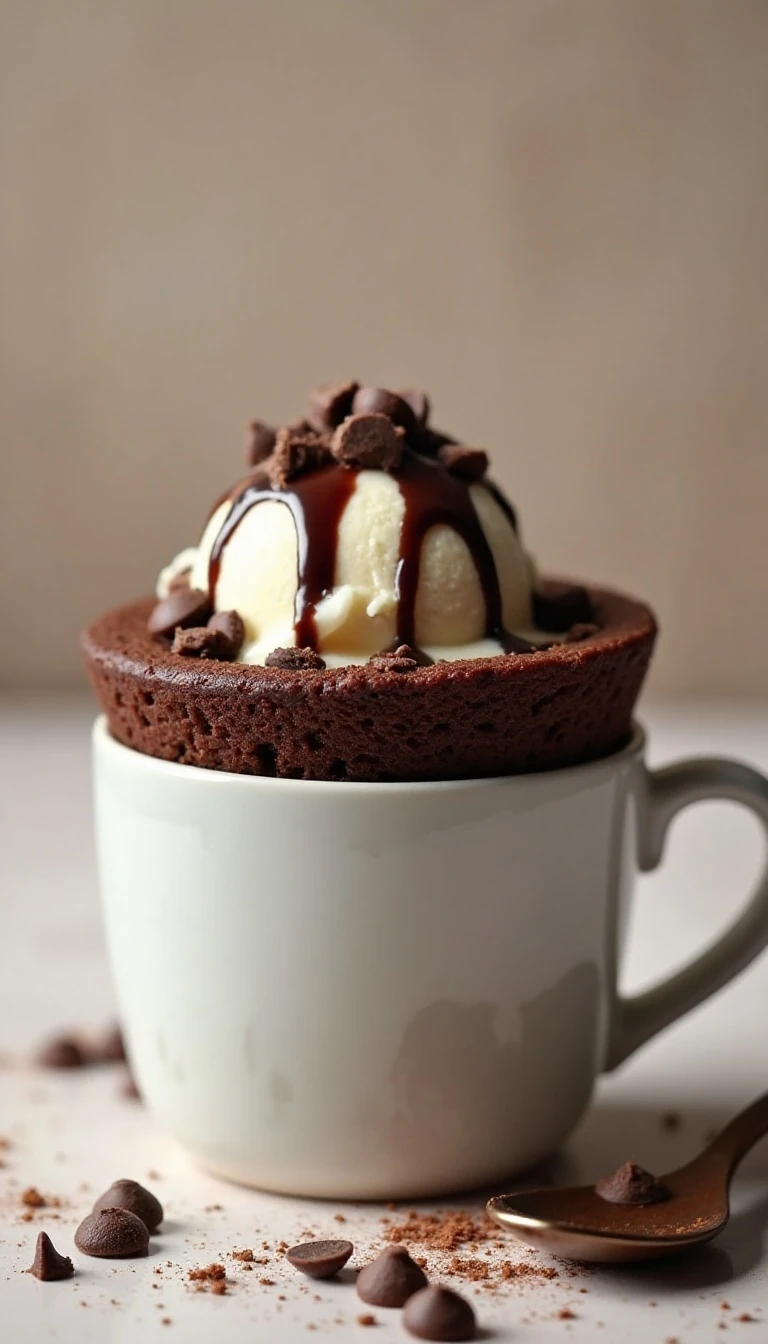 5-Minute Chocolate Mug Cake Recipe (Quick & Easy)
