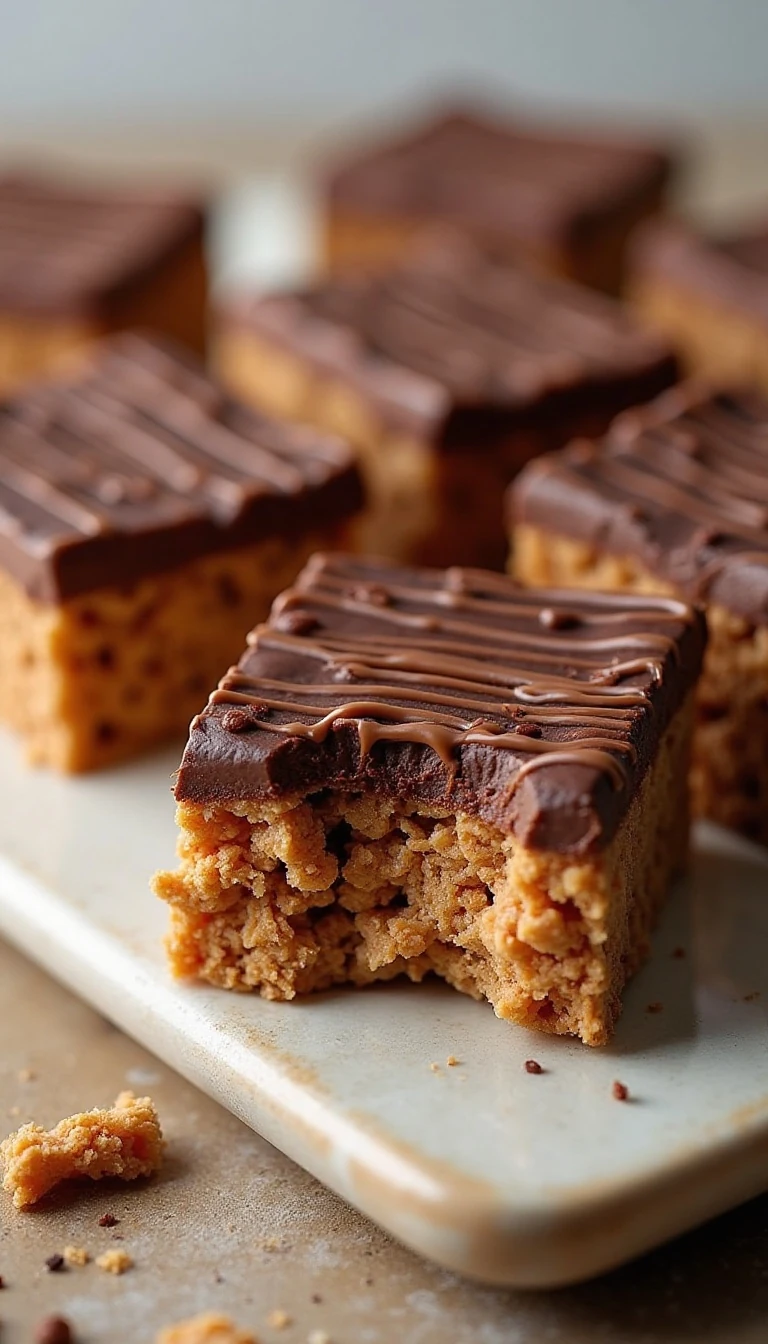 Chocolate Nutter Butter Rice Krispie Treats Recipe