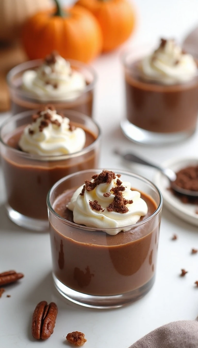 Easy Chocolate Pumpkin Pudding Recipe