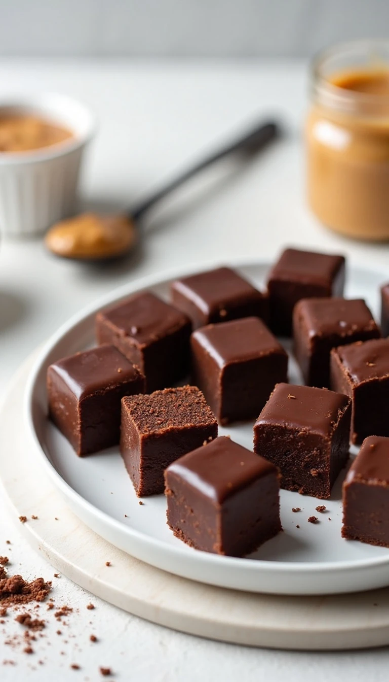 Easy 4-Ingredient Chocolate Vegan Fudge Recipe