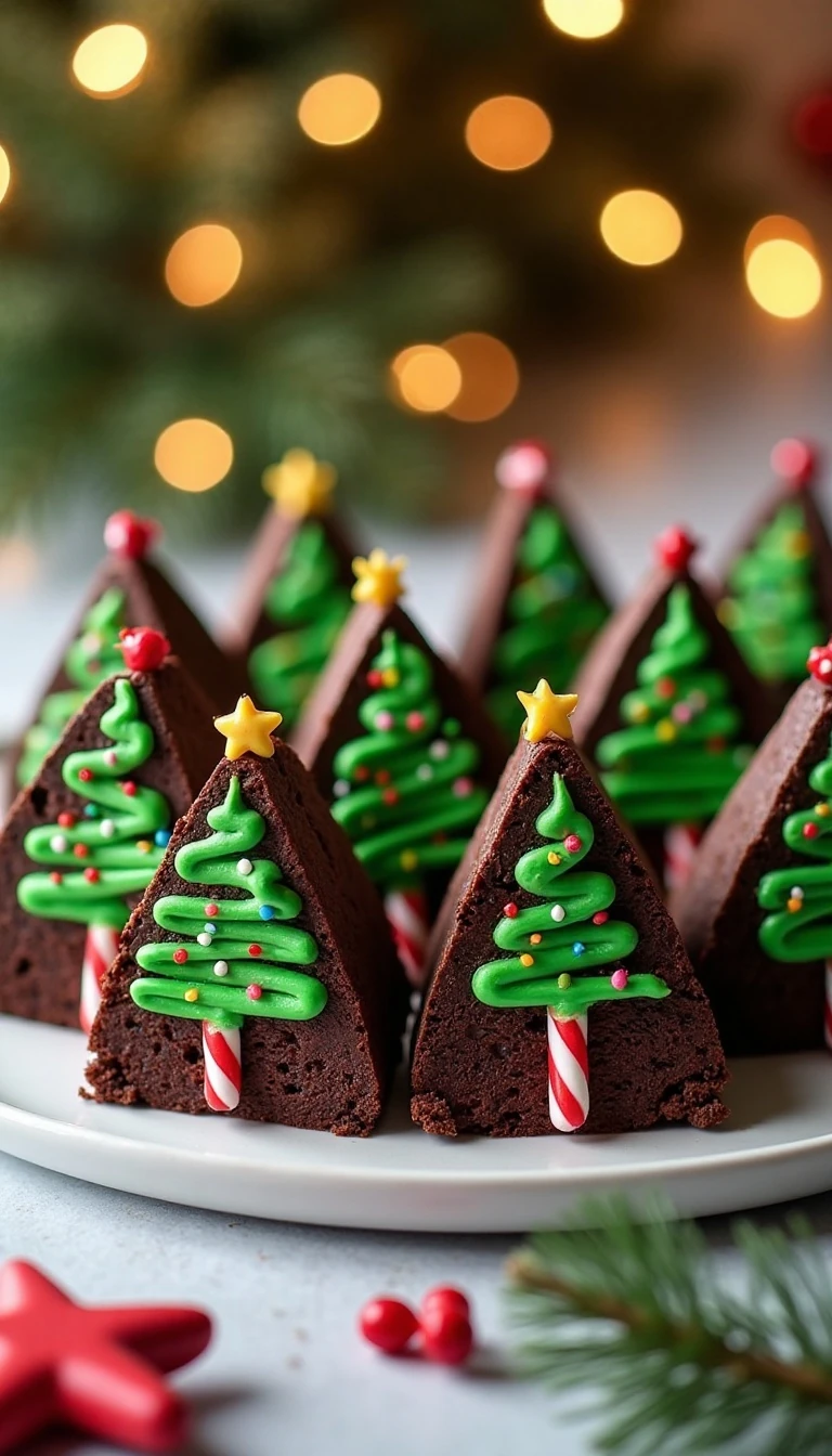 Christmas Tree Brownies Recipe Everyone Will Love