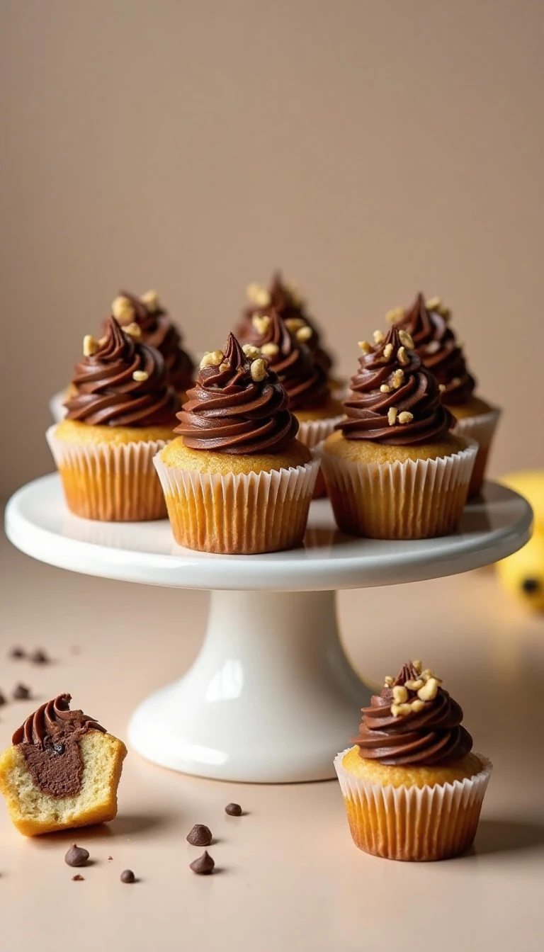 Chunky Monkey Cupcakes Recipe: A Decadent Favorite