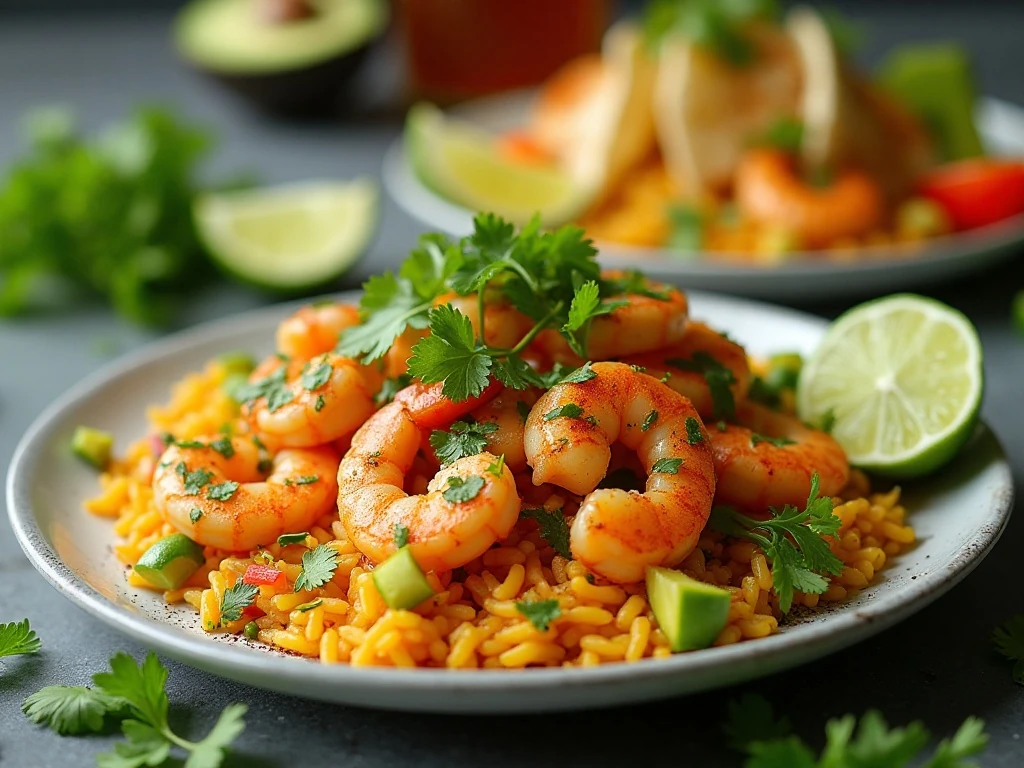 Serving ideas for cilantro lime shrimp