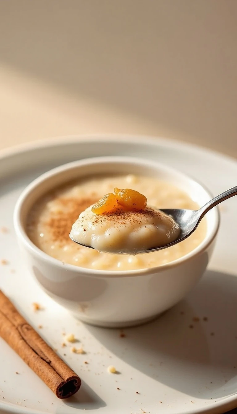 Creamy Cinnamon Vanilla Rice Pudding Recipe