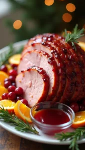 Citrus Cranberry Ham Recipe: The Best Holiday Glazed Ham