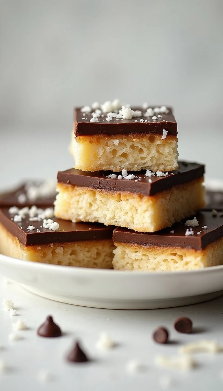 Easy Coconut Bounty Cookie Bars Recipe