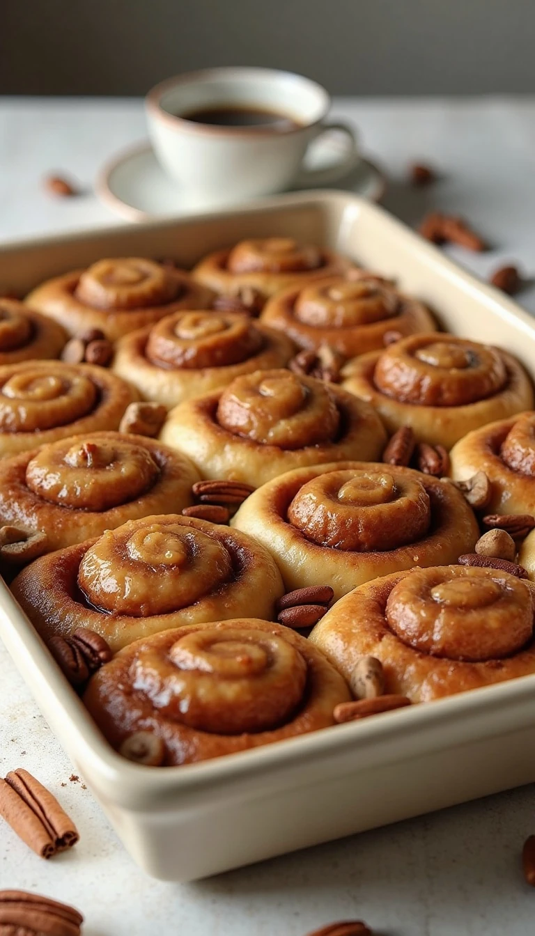 Coffee-Glazed Cinnamon Bun Casserole Recipe Everyone Loves
