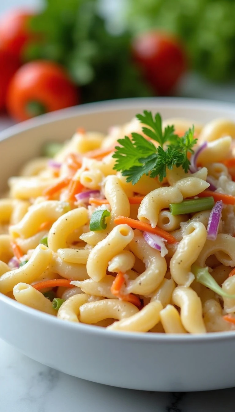 Creamy Coleslaw Pasta Salad Recipe for Any Occasion
