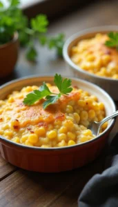 Easy Creamy Corn Casserole Recipe for a Cozy Dinner Side