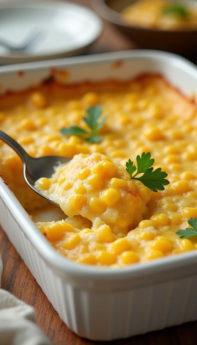 Easy Corn Casserole with Jiffy Mix Recipe