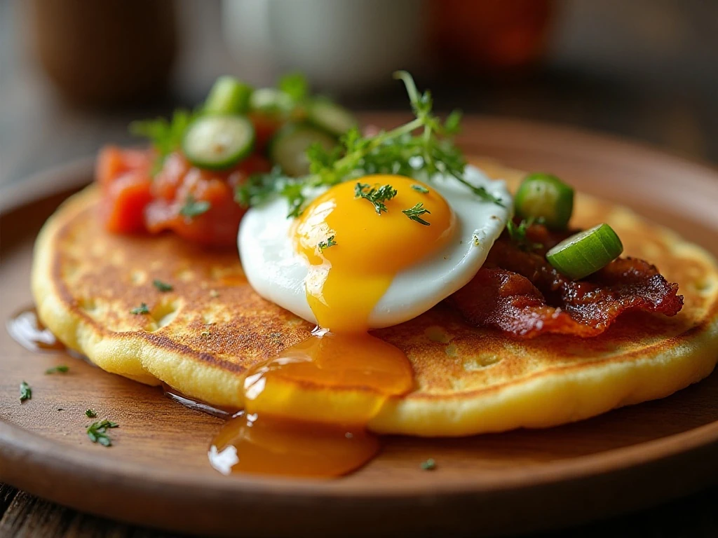 Sweet and savory topping ideas for corn pancakes