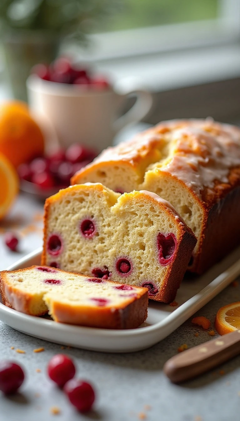 Easy Cranberry Orange Bread Loaf Recipe