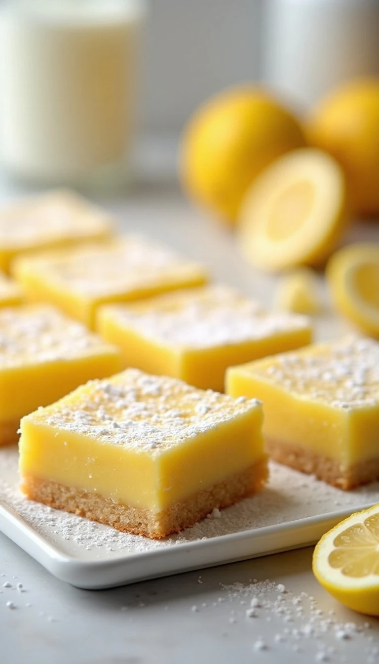 Crazy Good Busy Day Lemon Bars Recipe