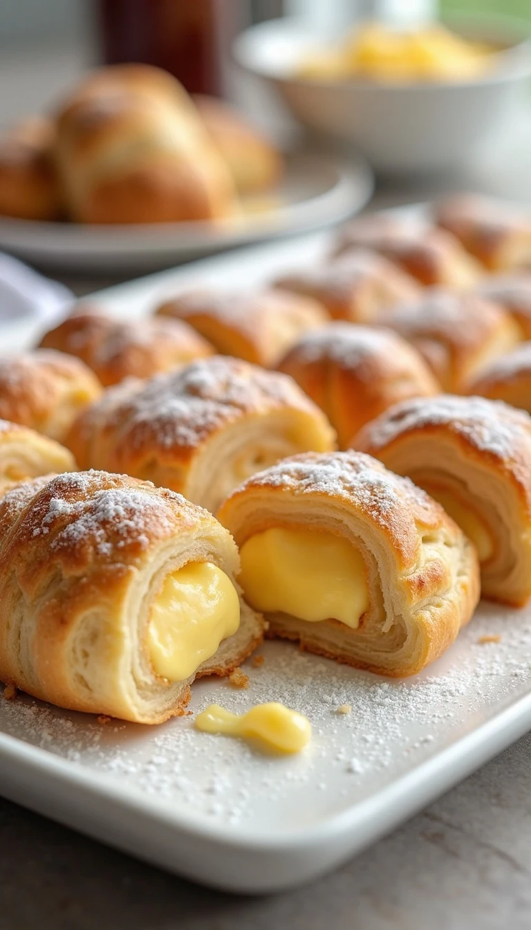 Easy Cream Cheese Danish Crescent Rolls Recipe