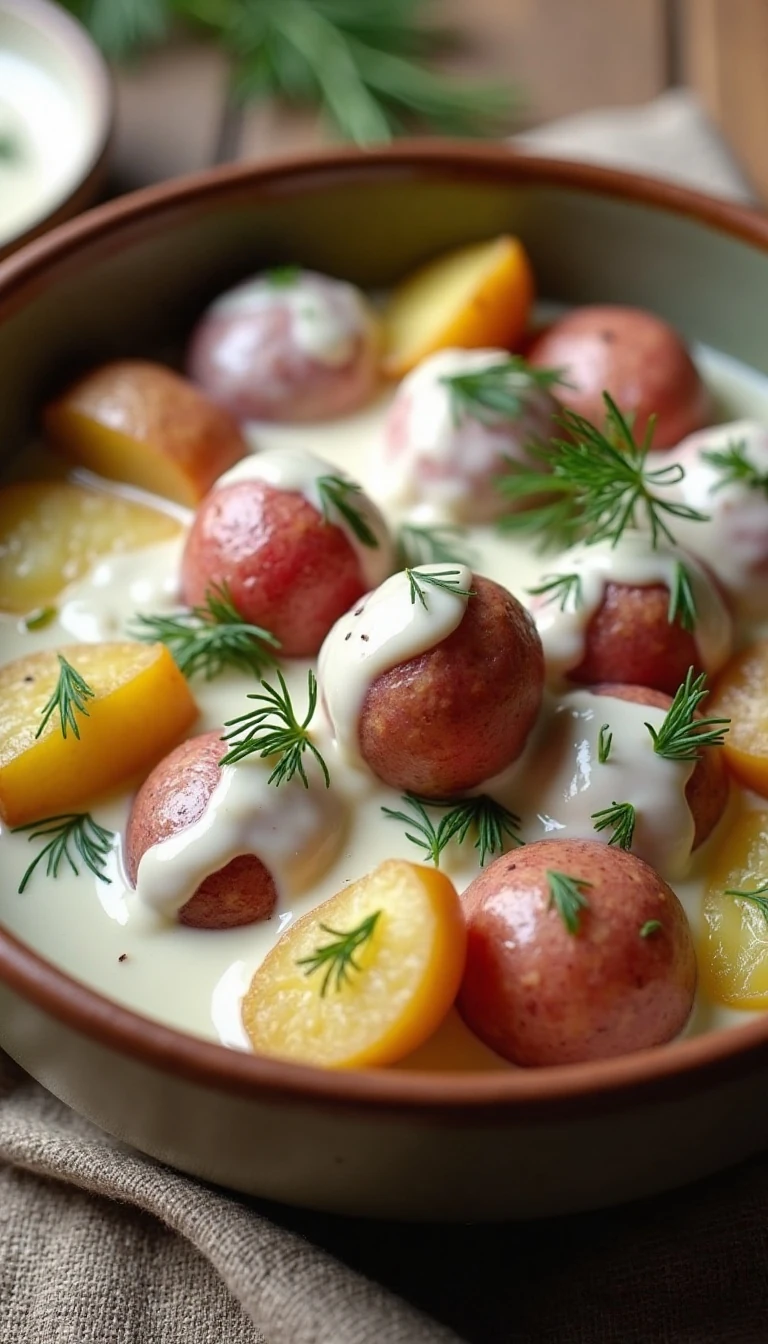 Creamy Dill Potatoes Everyone Will Want Seconds Of