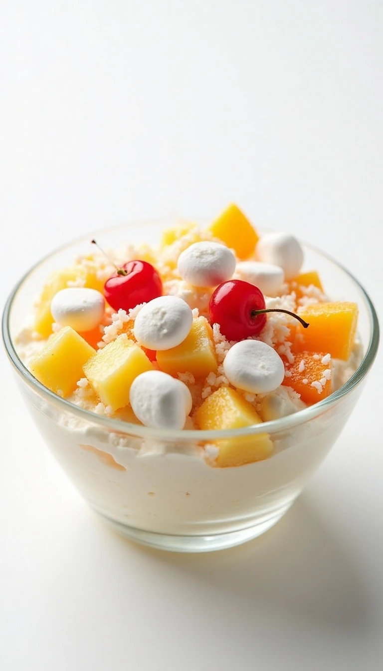 Creamy Fruit Salad Recipe: Old-Fashioned Ambrosia Salad