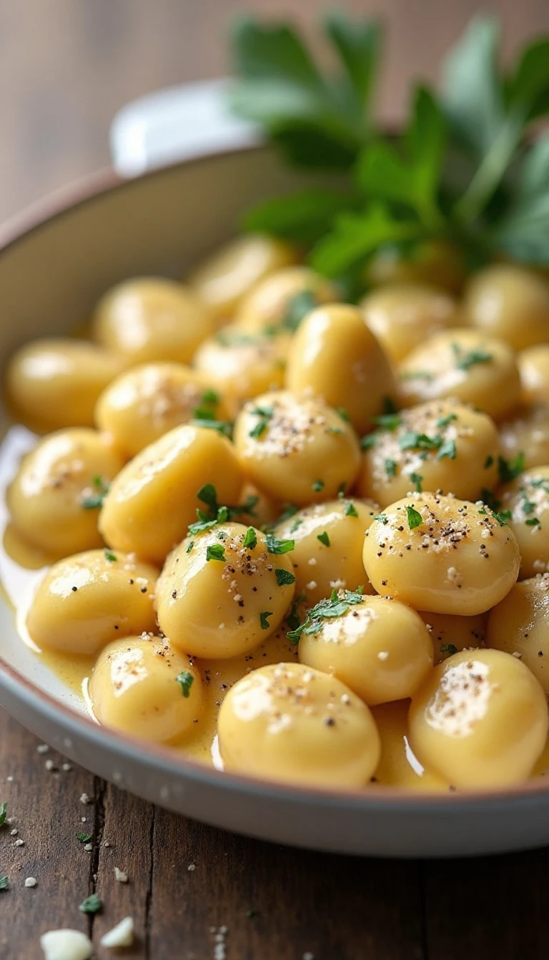 Creamy Garlic Parmesan Gnocchi Recipe
