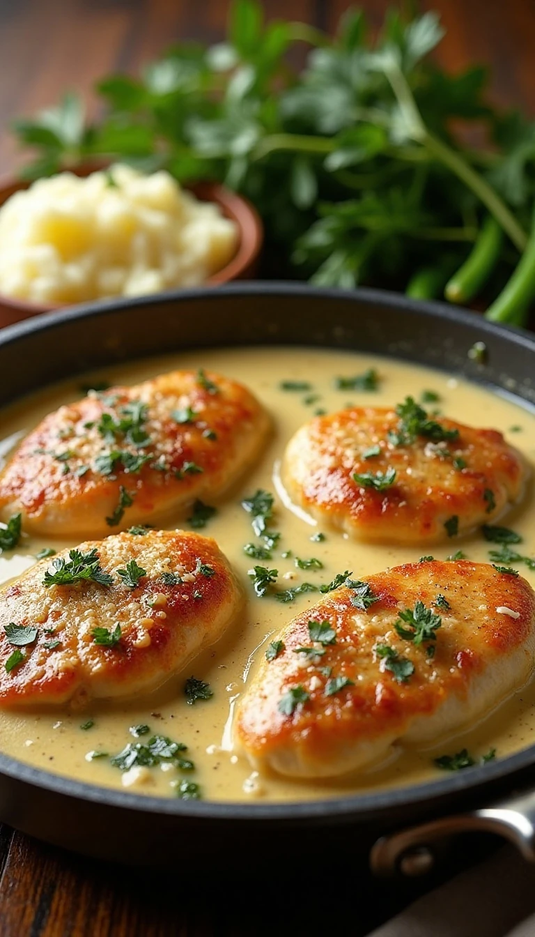 Creamy Garlic Thyme Chicken Recipe: One-Pan Comfort Food in 40 Minutes
