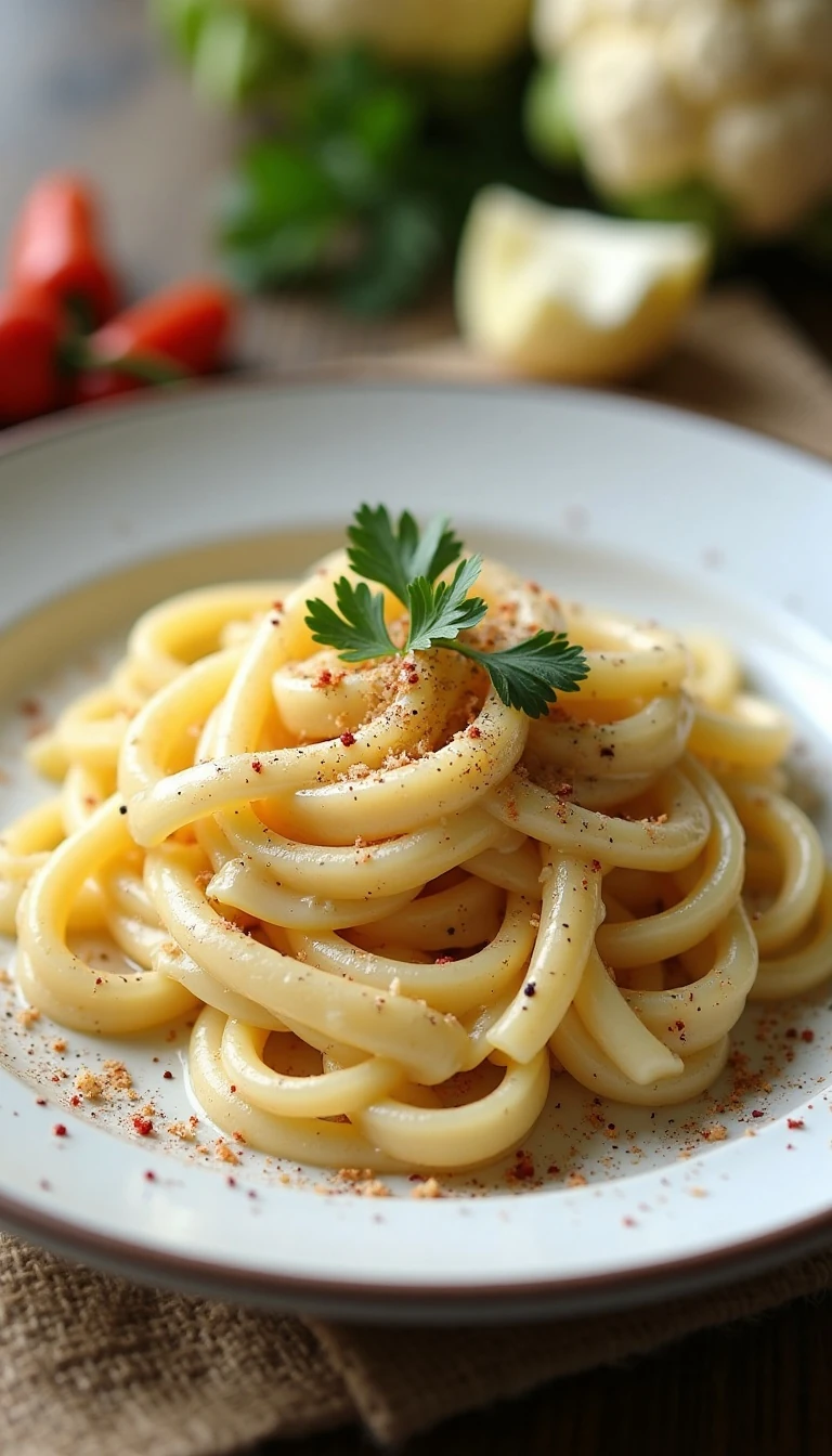 Creamy Cauliflower Pasta Recipe: A Silky, Comforting Vegetarian Dinner