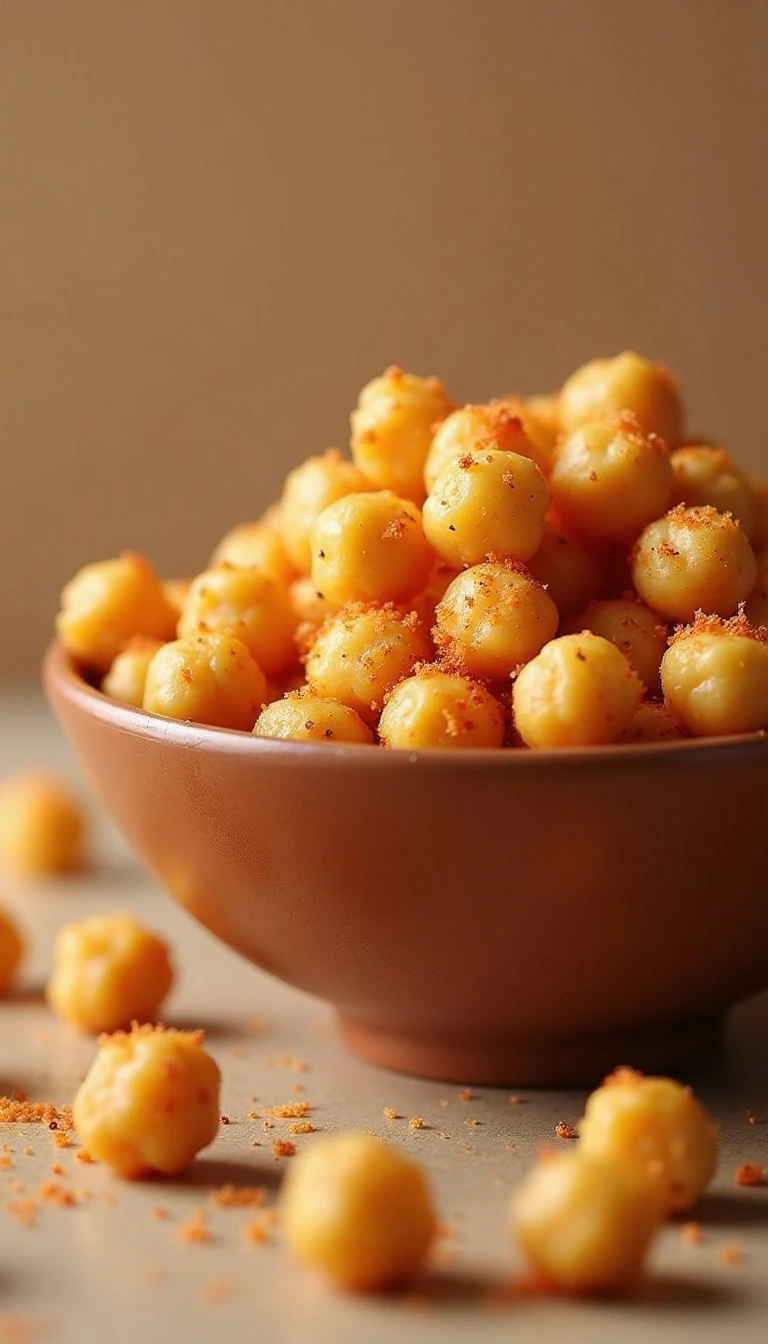 Crispy Parmesan Chickpea Recipe for a Savory, Crunchy Snack