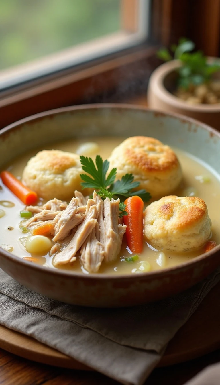 Easy Crock-Pot Chicken and Dumplings Recipe