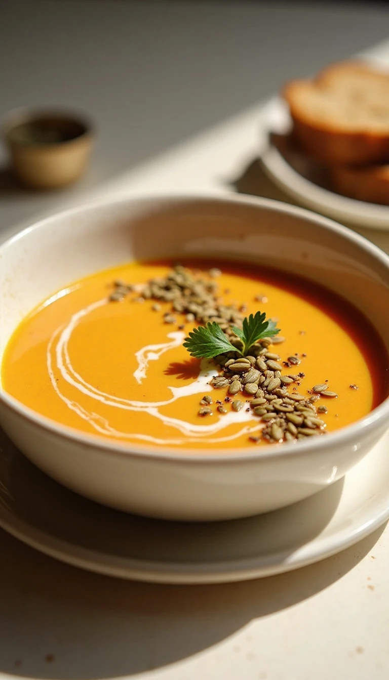 Crockpot Carrot Ginger Soup for Cozy, Easy Meals