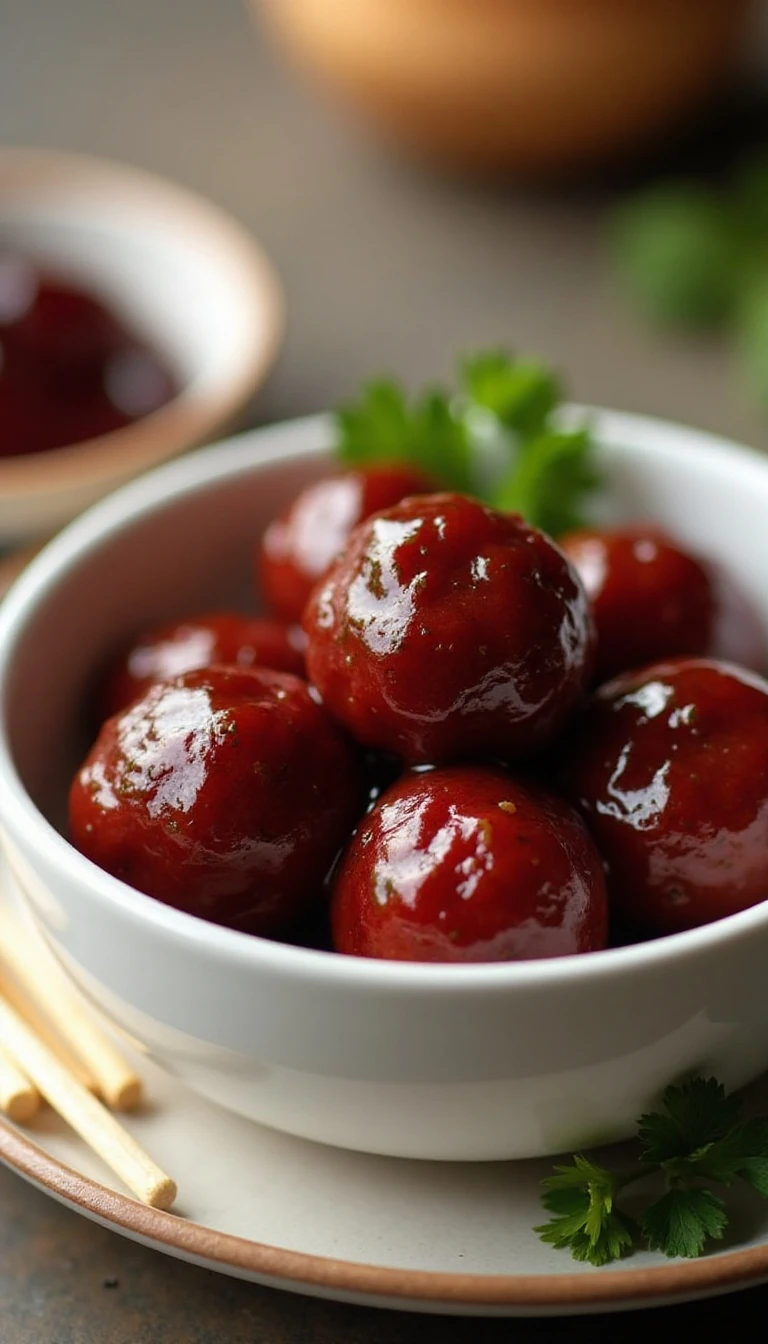 Easy Crockpot Grape Jelly Meatballs Recipe