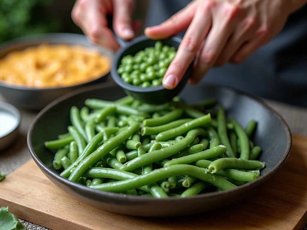Fresh and canned green bean options for casserole