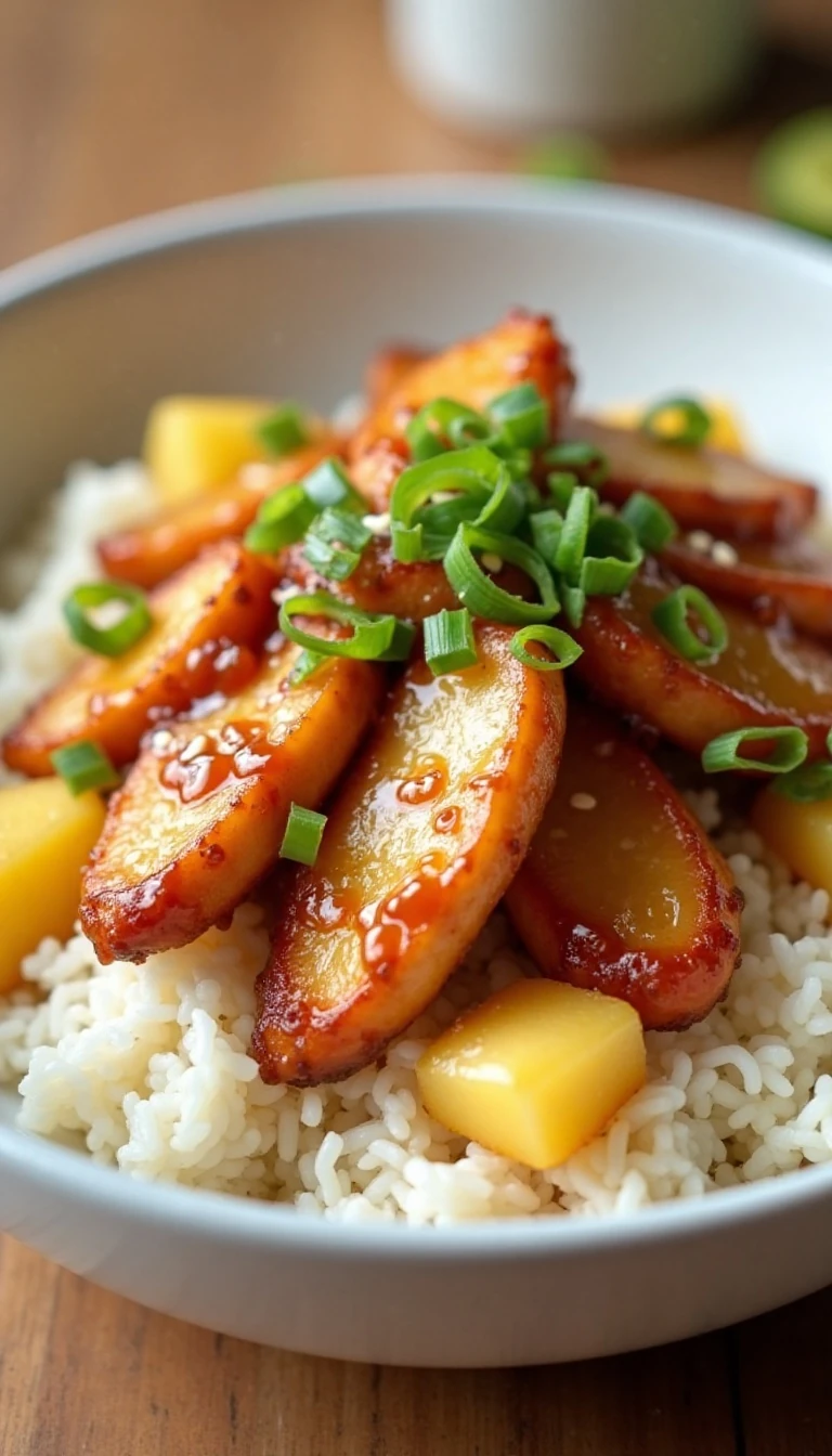 Easy Crockpot Pineapple Chicken Recipe