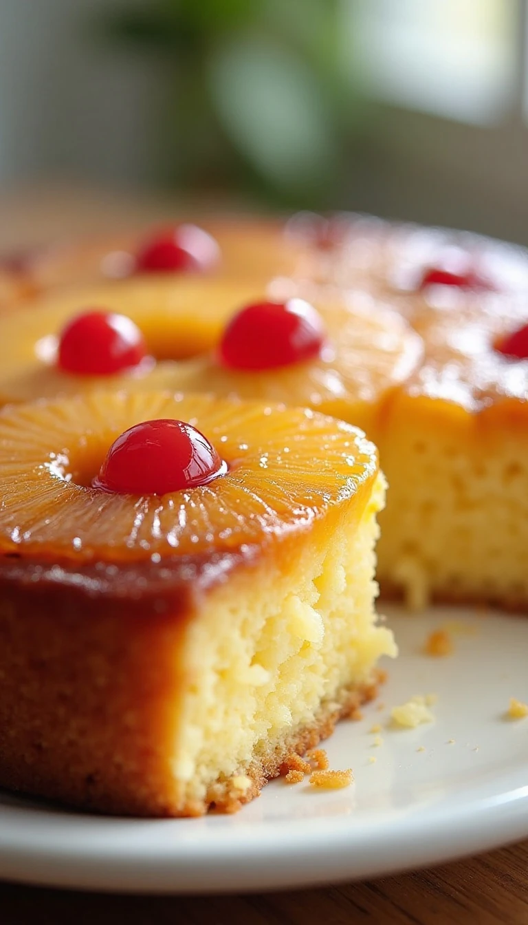 Easy Crockpot Pineapple Upside-Down Cake Recipe