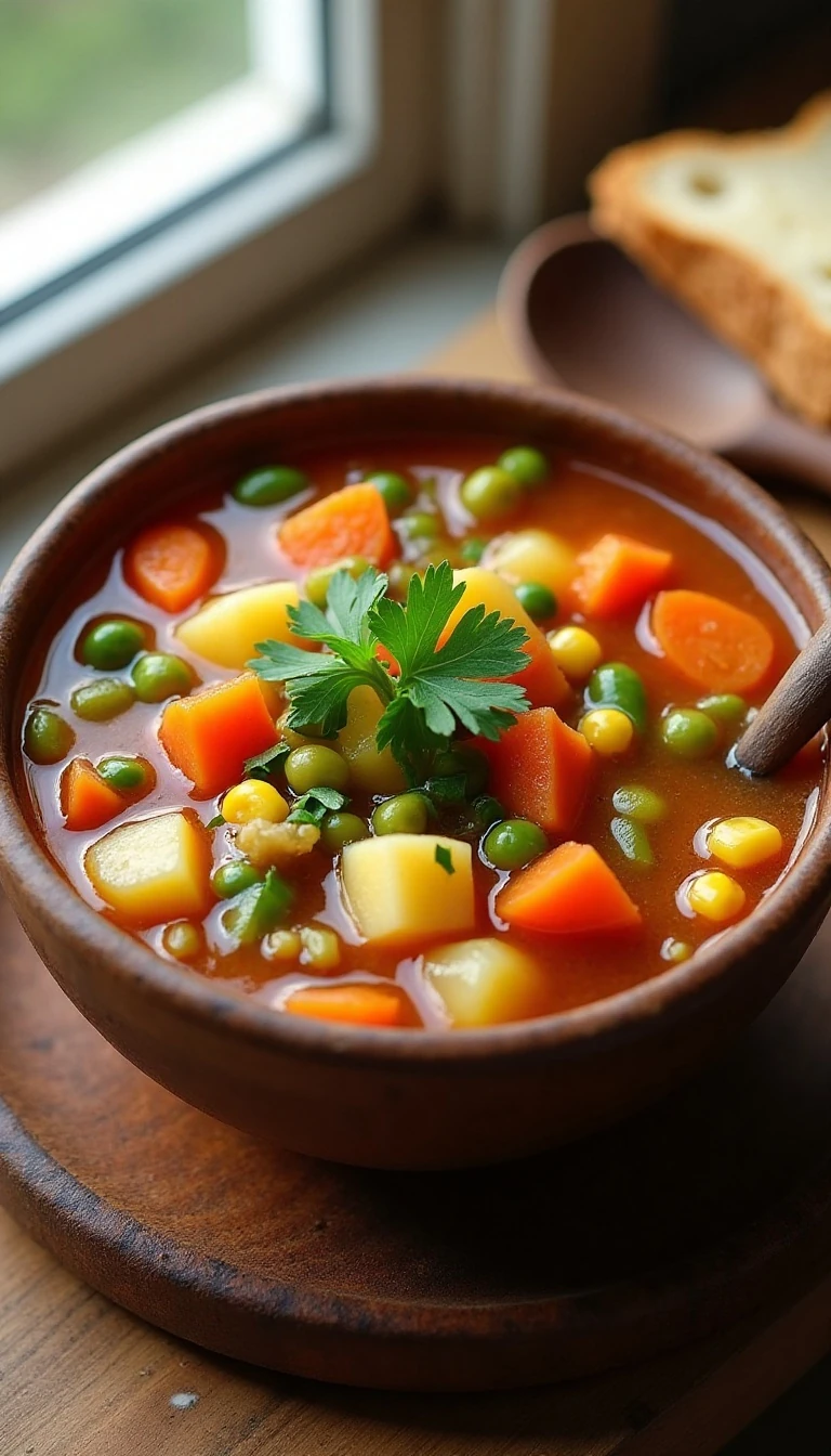 Easy Crockpot Vegetable Soup Recipe for a Cozy, Flavorful Dinner