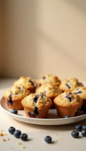 Easy Crumb-Topped Blueberry Muffins Recipe