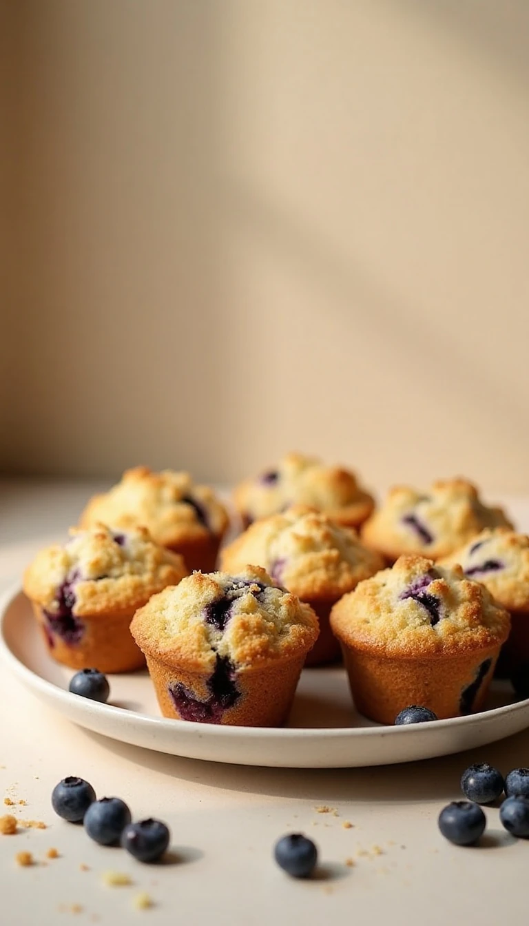 Easy Crumb-Topped Blueberry Muffins Recipe