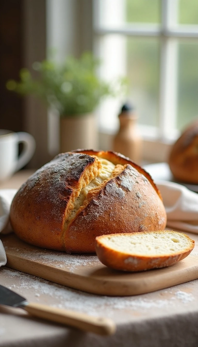 Crusty No-Knead Artisan Bread Made Simple