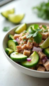 Easy Cucumber Tuna Avocado Salad Recipe for a Fresh 15-Minute Lunch