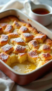 Easy Custard Bread Pudding Recipe with Soft, Creamy Centers