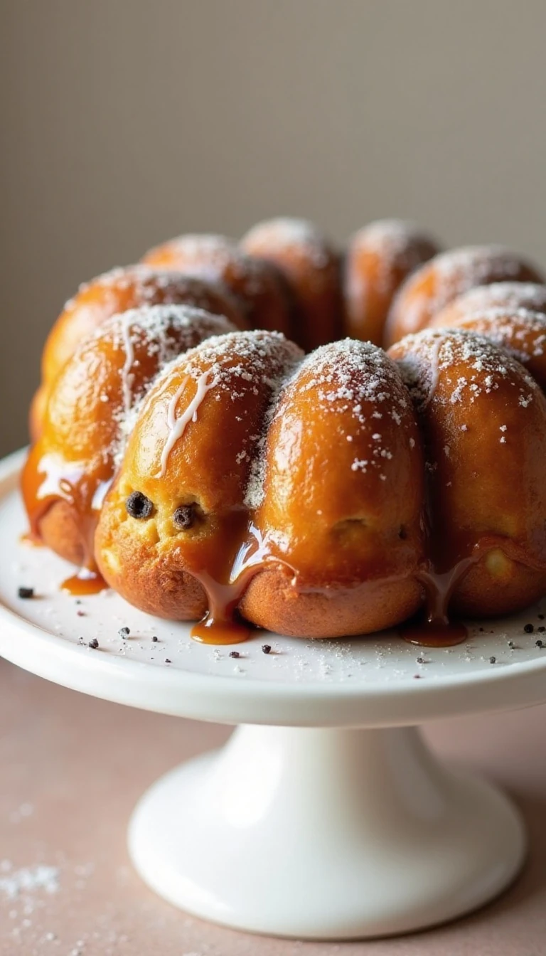 Decadent Oreo Monkey Bread Recipe with Caramel Cinnamon Coating