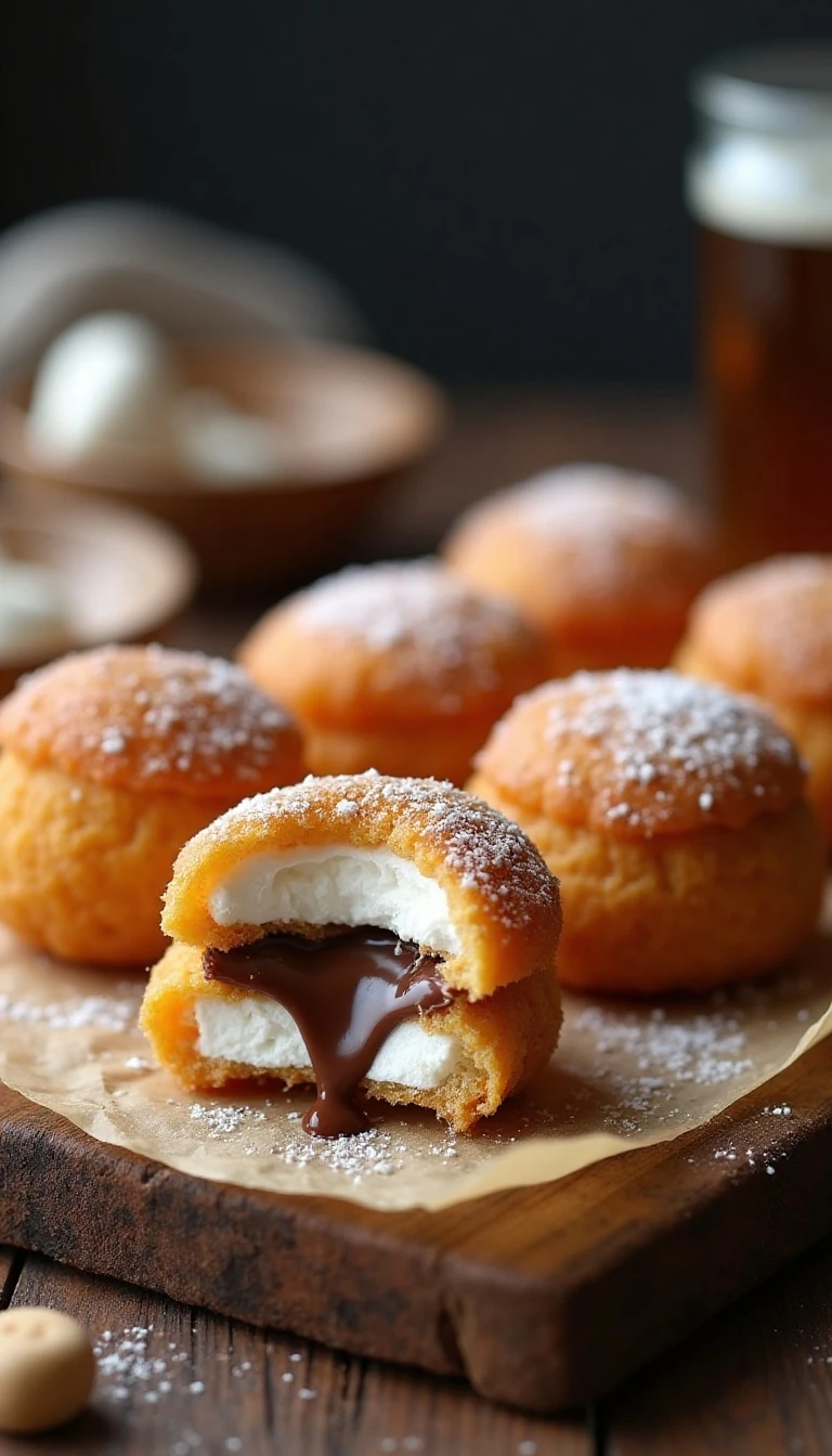 Crispy Deep-Fried S'mores Recipe: A Decadent Campfire Classic Twist