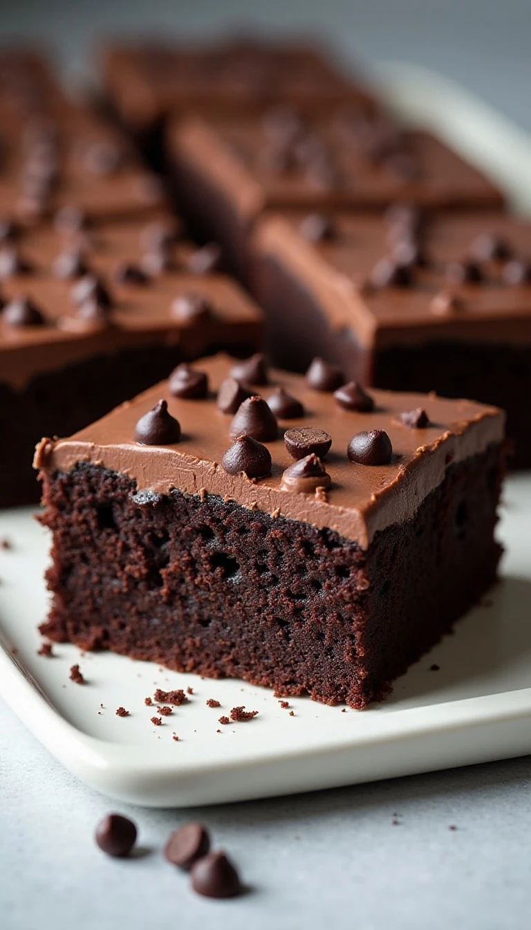 Delicious Dark Chocolate Zucchini Cake Recipe