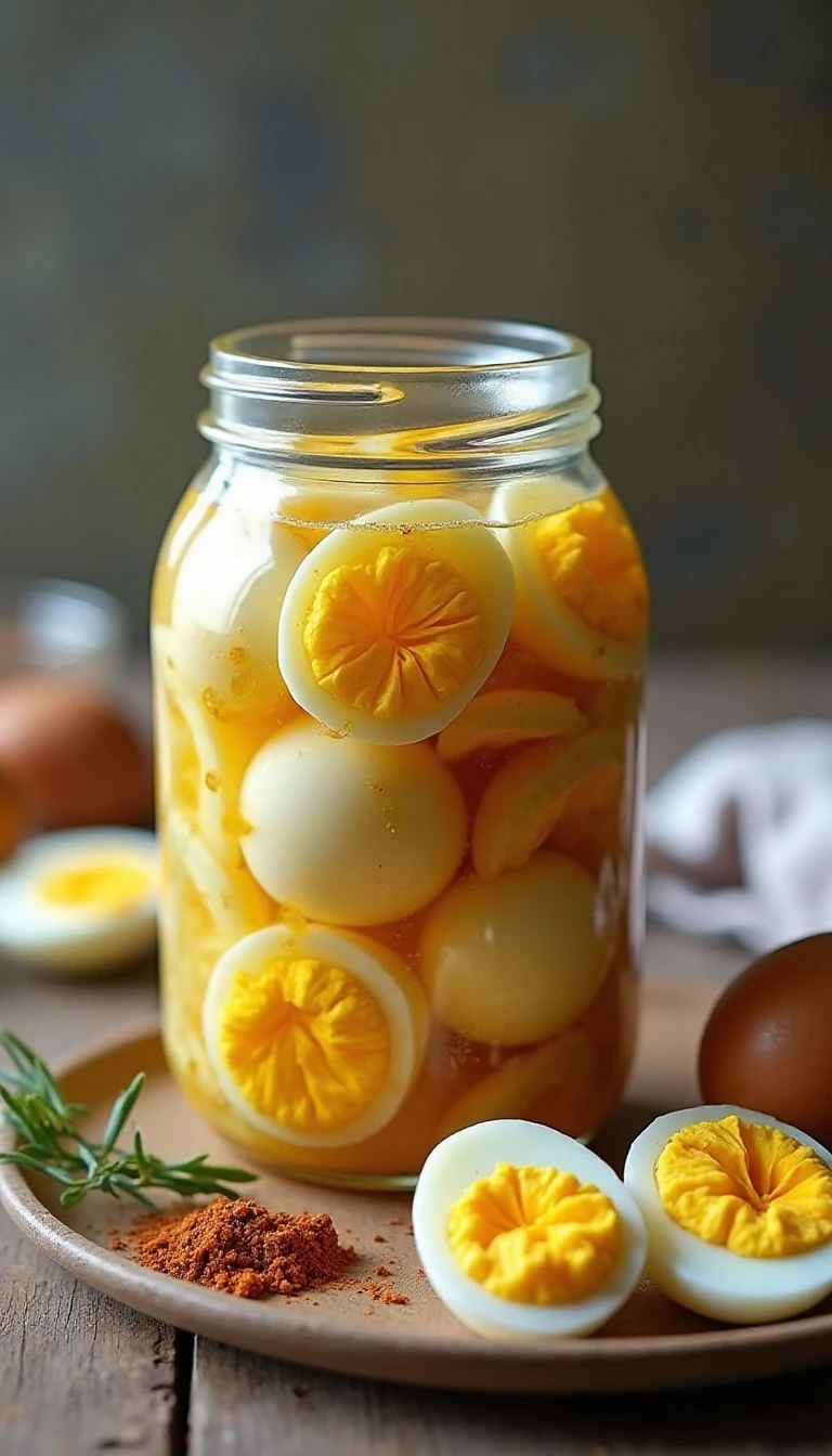 Delicious Mom’s Pickled Eggs Recipe for Easy Snacking