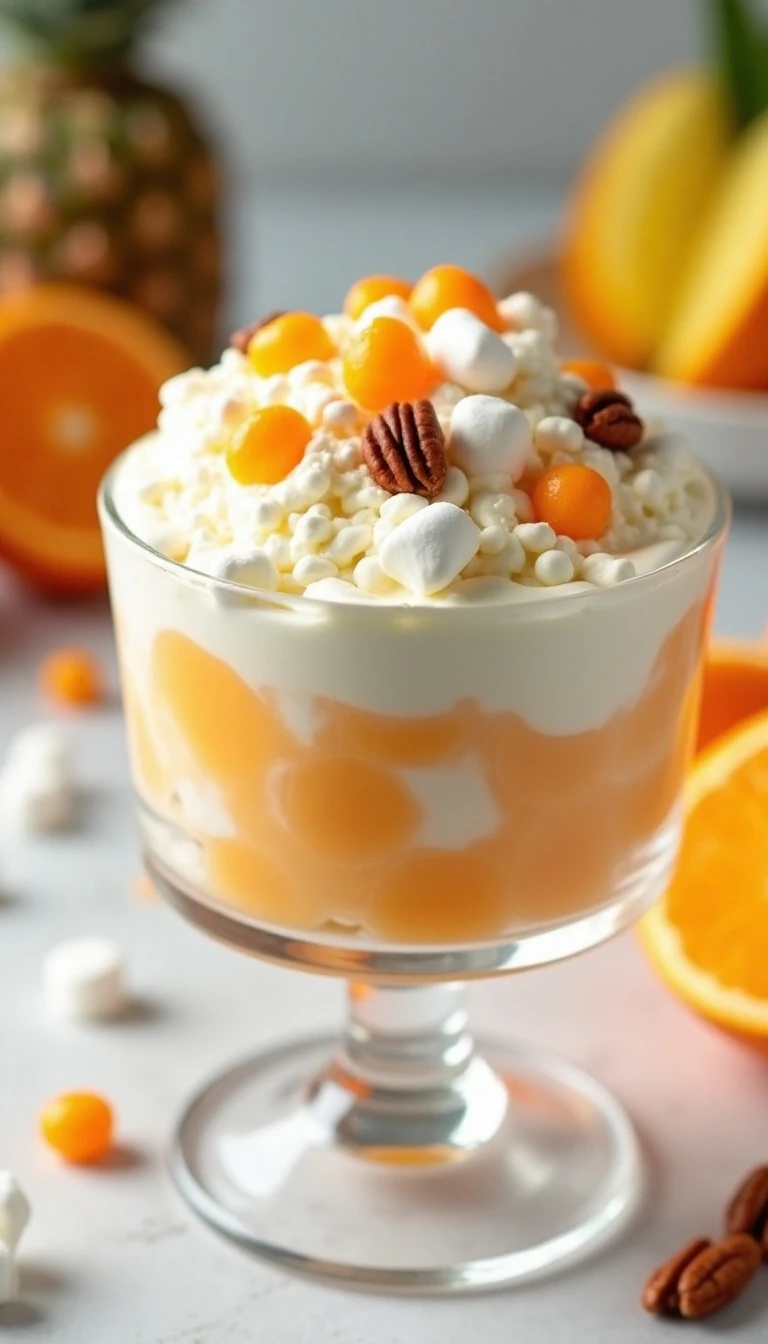 Orange Fluff Dessert: Creamy, Citrusy, and Easy to Make