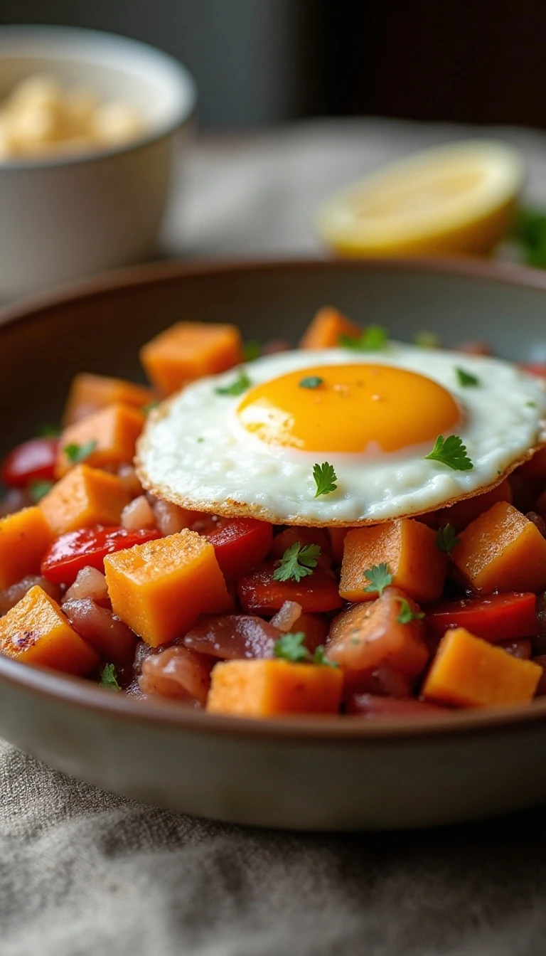 Delicious Sweet Potato and Ham Hash Recipe