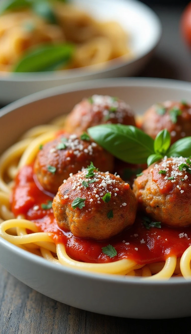 Easy Air Fryer Meatballs Recipe with Italian Seasoning
