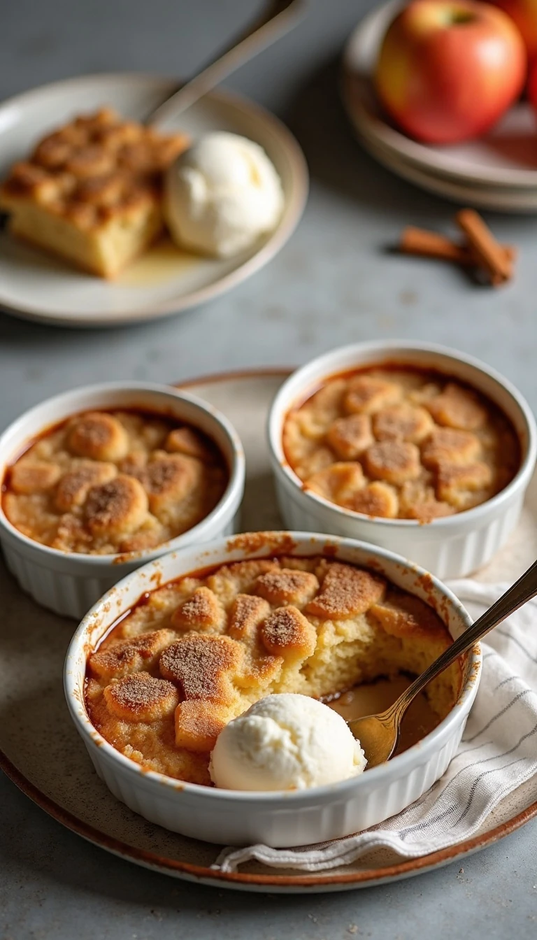 Easy Baked Apple Dump Cake Recipe
