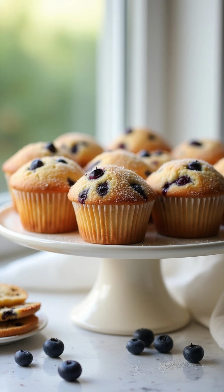 Easy Bakery-Style Blueberry Muffin Recipe