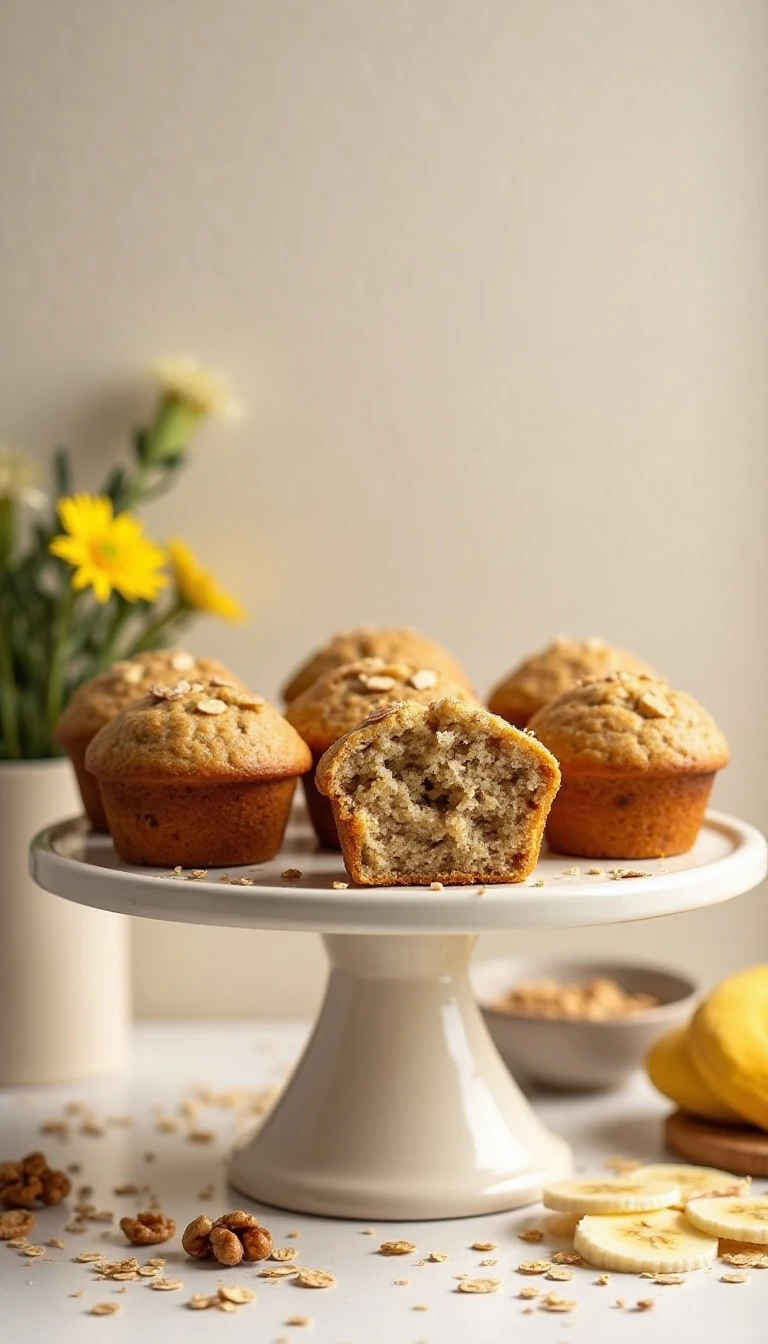 Easy Banana Oatmeal Muffins Recipe for a Cozy Breakfast