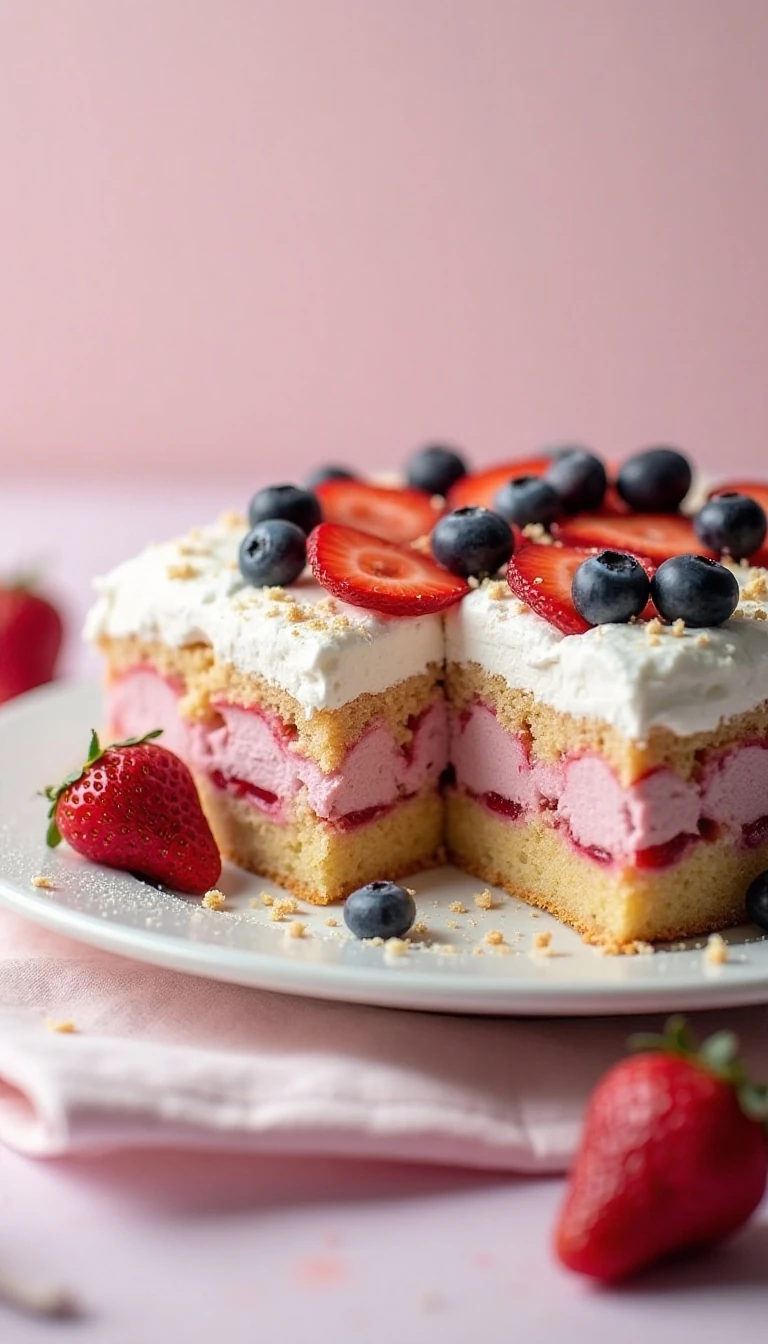 Easy Berry Icebox Cake Recipe: The Ultimate No-Bake Dessert