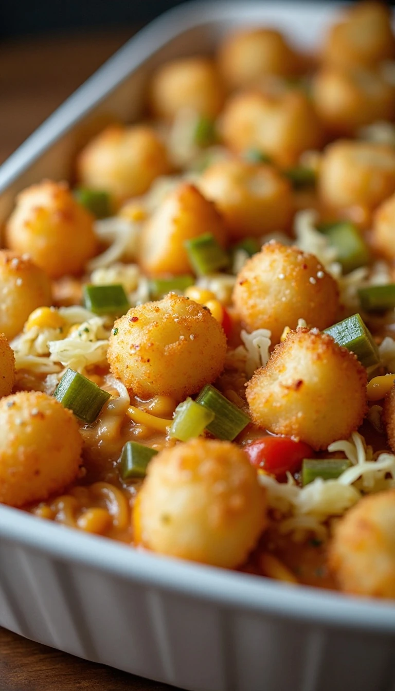 Easy Big Mac Casserole Recipe with Tater Tots