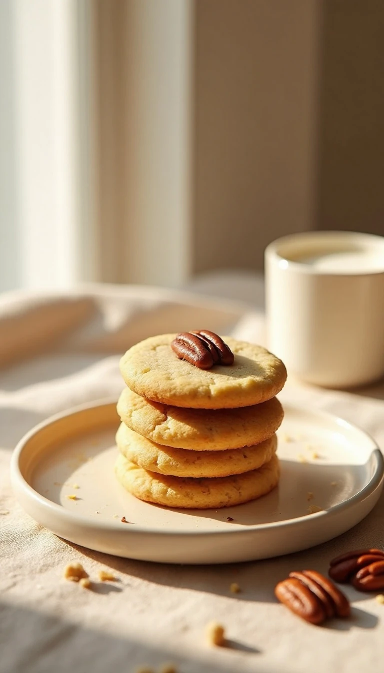 Easy Butter Pecan Shortbread Recipe That Melts in Your Mouth